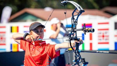 Muğlalı milli sporcu Hazal Burun, 2026 Avrupa Okçuluk Şampiyonası’nda gösterdiği