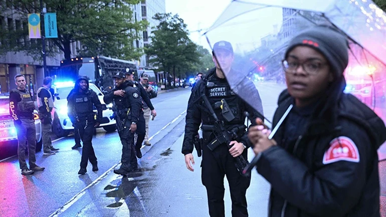 ABD'nin başkenti Washington D.C. hareketli dakikalara sahne oldu. Beyaz Saray