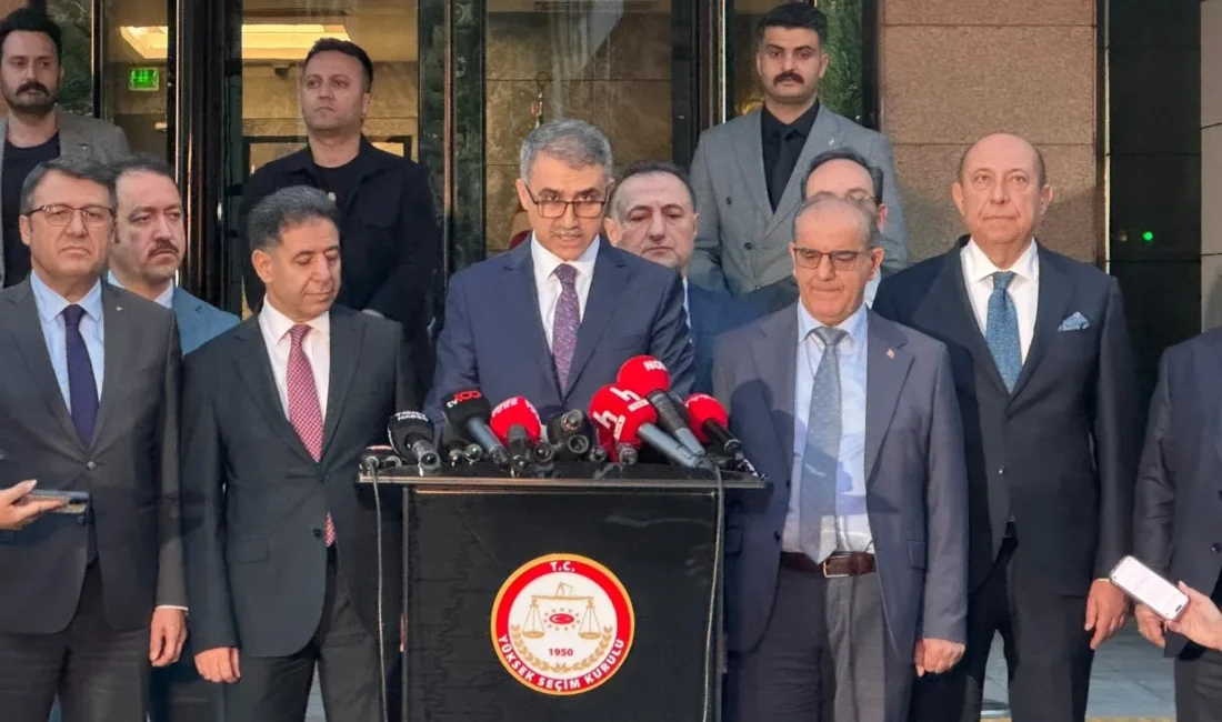 Yüksek Seçim Kurulu Başkanı Serdar Mutta, CHP’nin olağanüstü kurultay ve