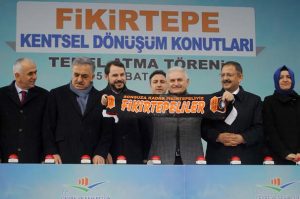 Fikirtepe Kentsel Dönüşüm Projesi Temel Atma Töreni’nin yapıldığı İstanbul Medeniyet