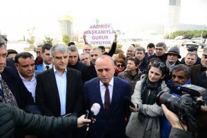 Kadıköy Belediye Başkanı Aykurt Nuhoğlu, basın yoluyla Taşyapı Firmasına hakaret