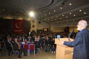 Saadet Partisi Genel Başkanı Temel Karamollaoğlu, “Bu ülkenin bizden başka