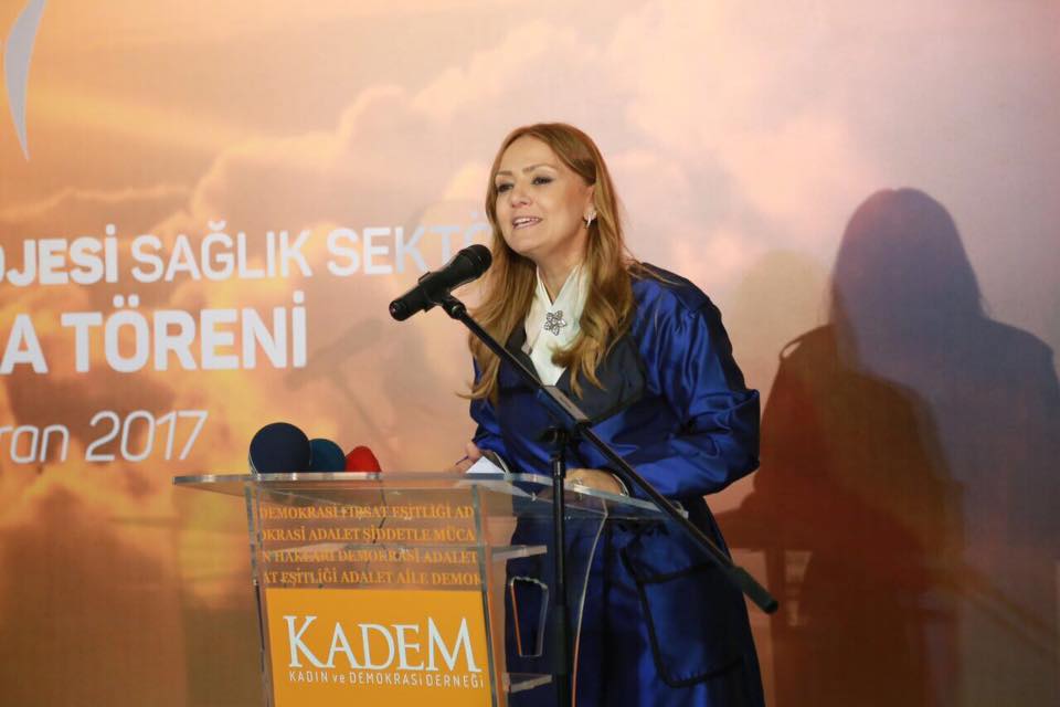 Kadın ve Demokrasi Derneği Başbakan Yardımcısı Veysi Kaynak ile Cumhurbaşkanı
