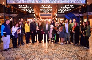 Üsküdar Belediye Başkanı Hilmi Türkmen, basın mensuplarıyla birlikte iftar yaptı.