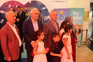 Ak Parti Üsküdar İlçe Teşkilatı’nın Bağlarbaşı Kültür Merkezi’nde düzenlediği bayramlaşma