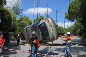 Üsküdar-Çekmeköy metrosunun bir ayağı olan Libadiye Tüneli çalışmalarının devam ettiği