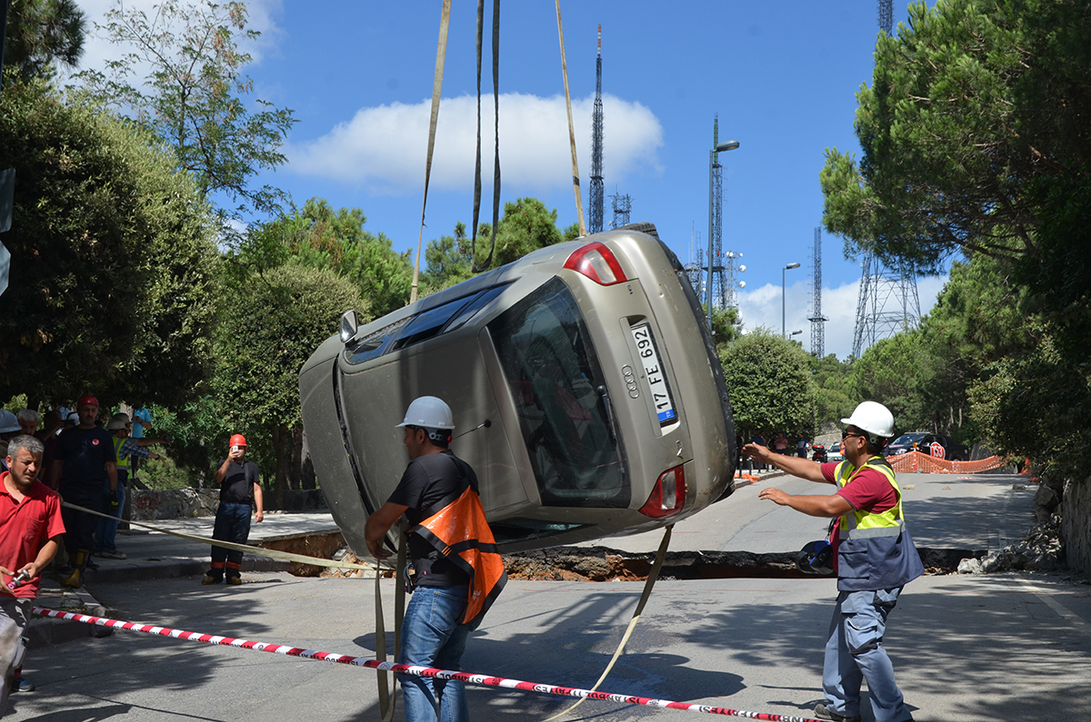 Üsküdar-Çekmeköy metrosunun bir ayağı olan Libadiye Tüneli çalışmalarının devam ettiği