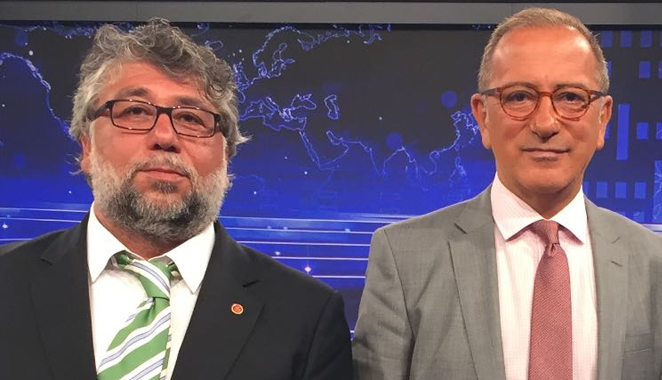 Habertürk’te ekrana gelen Teke Tek programında Fatih Altaylı Boşanma ortası