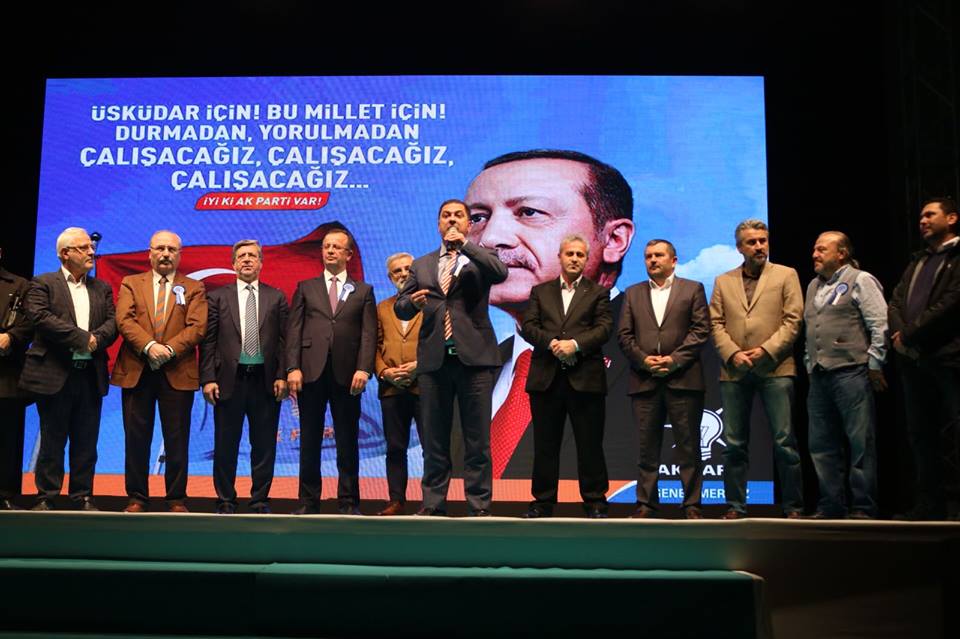 AK Parti Üsküdar İlçe Başkanlığı tarafından, partinin iktidara gelişinin 15.