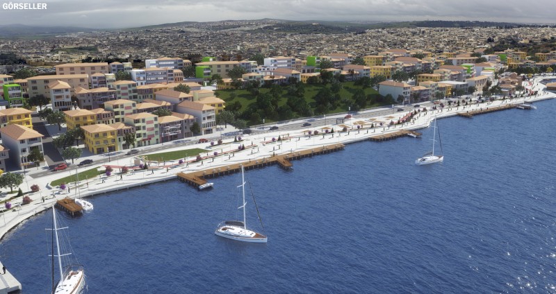 Beykoz, Kanlıca-Çubuklu Sahil Yolu’nun ardından yep yeni bir sahil şeridine