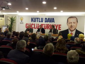 Ak Parti İstanbul İl Başkanı Bayram Şenocak’ın yönetim kurulu toplantısından