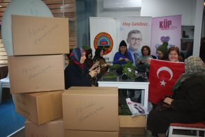 Afrin’e düzenlenen “Zeytin Dalı Harekatı”na katılan Mehmetçikler için üşümesin diye