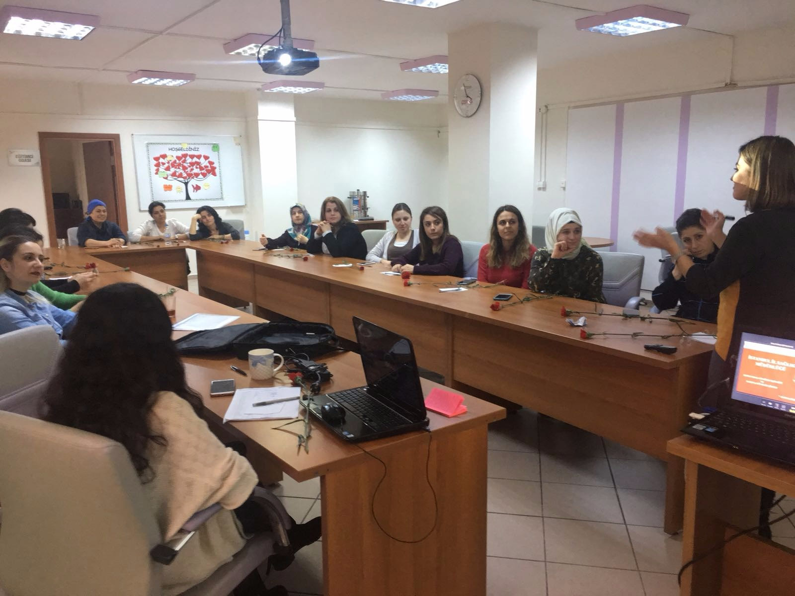 8 Mart Dünya Kadınlar Günü etkinliği kapsamında, Üsküdar İlçe Sağlık