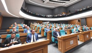Üsküdar Belediye Meclisi’ndeki 2017 Yılı Faaliyet Raporu görüşmelerine, imar artışı