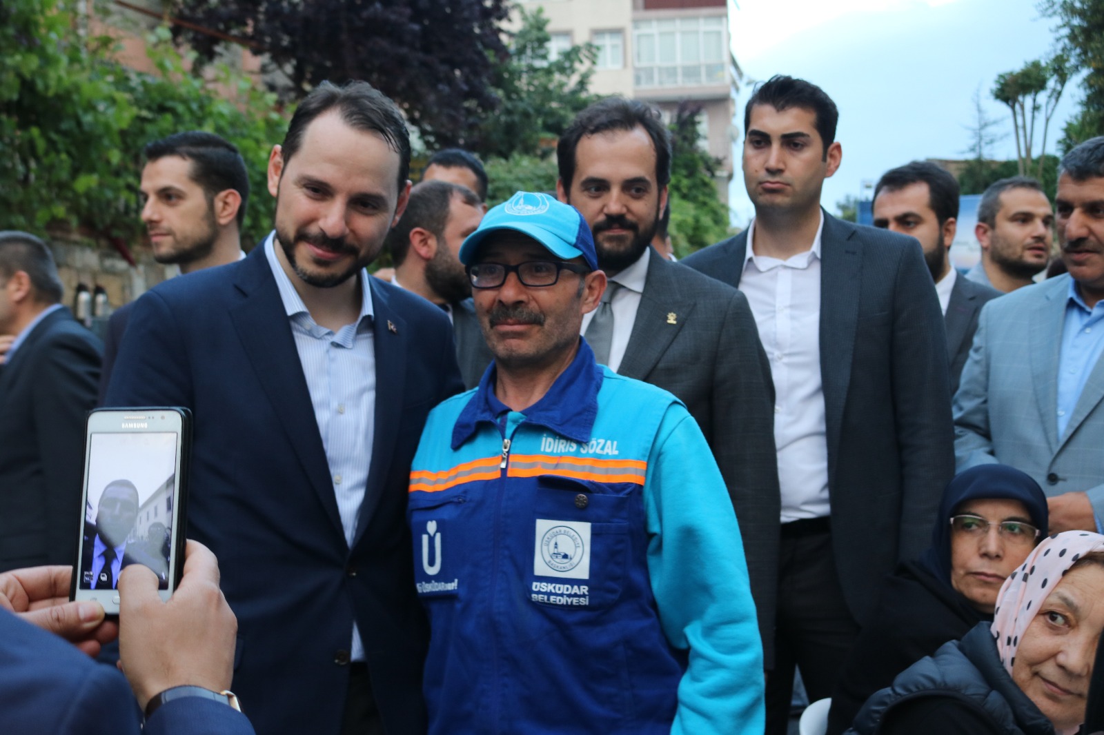 Enerji ve Tabii Kaynaklar Bakanı Berat Albayrak, AK Parti Üsküdar