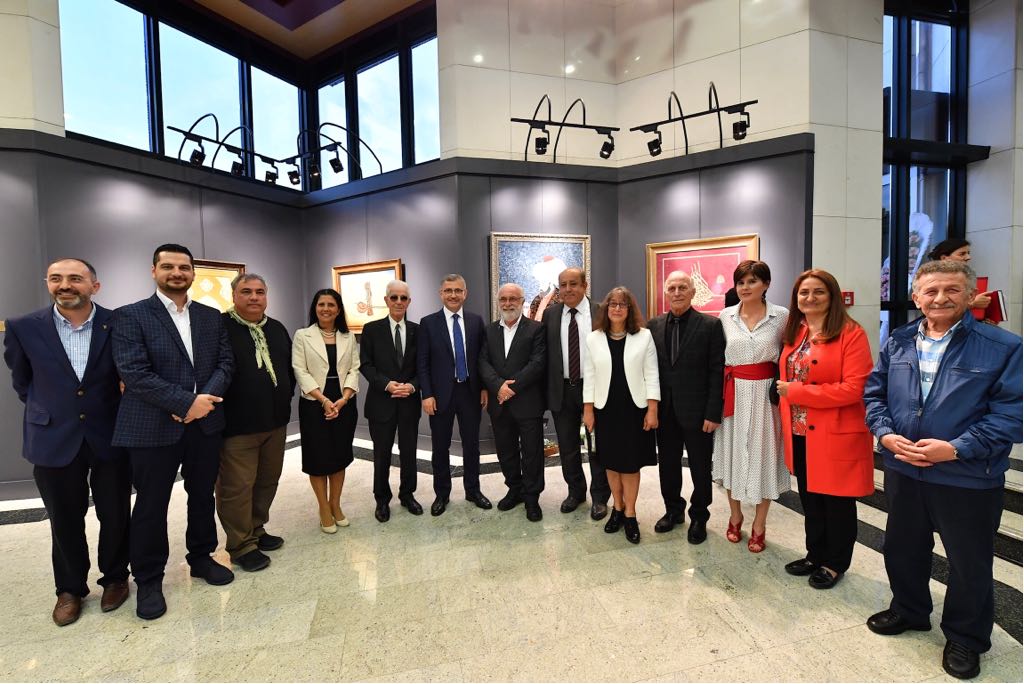 Geleneksel Türk Sanatları’nı yaşatma amacıyla düzenlenlenen “Ardında İz Bırakanlar” sergisinin açılışı