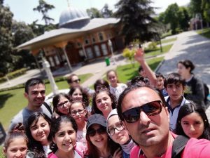 Üsküdar Şehit Cengiz Hasbal Ortaokulu öğrencileri, “Çocuklarla Osmanlı Tarihi Sarayları
