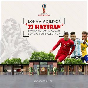Lokma Koşuyolu 22 Haziran’da hizmete açılıyor. Dünya mutfağından eğlenceli ‘Lokma’lar
