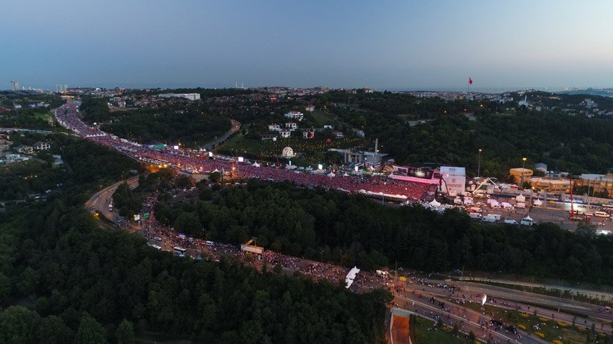 Cumhurbaşkanı Recep Tayyip Erdoğan 15 Temmuz Demokrasi ve Milli Birlik