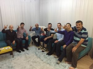 Ülkü Ocakları Üsküdar İlçe Başkanı Ufuk Turna ve yönetimi, 15