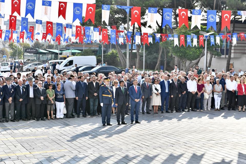30 Ağustos Zafer Bayramı’nın 96’ncı yıldönümü Üsküdar’da coşkuyla kutlandı. 30