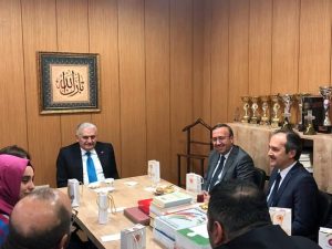 Türkiye Büyük Millet Meclisi Başkanı Binali Yıldırım, Üsküdar’da ki Tenzile