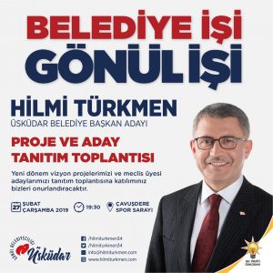 Göreve geldiği günden bu yana Üsküdar’a “Dört Dörtlük Eserler” kazandırarak,