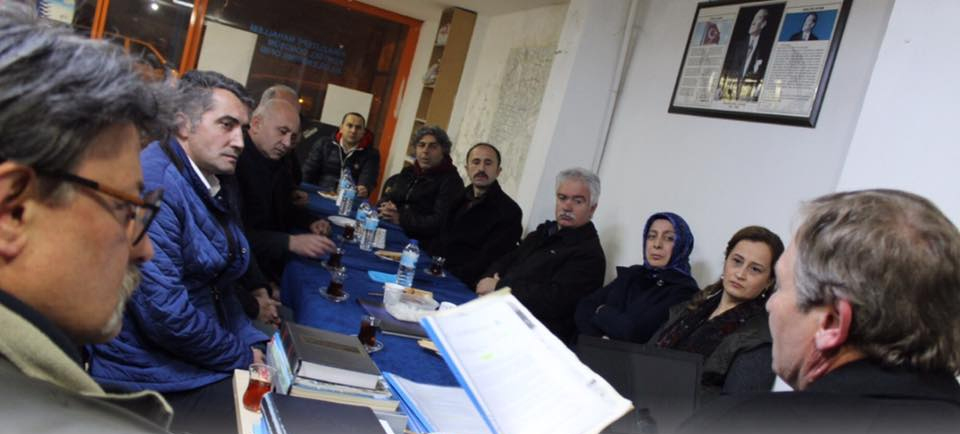 Kirazlıtepe Kentsel Dönüşüm İmar ve Güzelleştirme Derneği’ni ziyaret eden Cumhuriyet