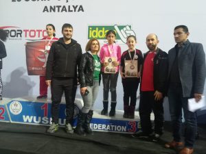 Antalya’da 81 il’den bin 145 sporcunun katıldığı Türkiye Wushu-Kungfu Şampiyonası’nda,