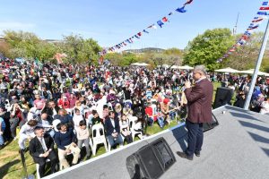 Üsküdar Belediyesi tarafından Validebağ Korusu’nda düzenlenen etkinlikle 23 Nisan Ulusal Egemenlik ve Çocuk Bayramı coşkuyla