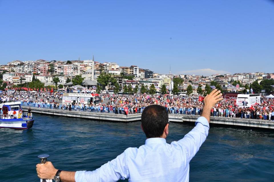 CHP İstanbul Büyükşehir Belediye Başkan adayı Ekrem İmamoğlu, son seçim