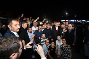 Cumhurbaşkanı Recep Tayyip Erdoğan, Üsküdar Belediyesi’nin düzenlediği 100 bin kişilik ‘’Büyük İstanbul