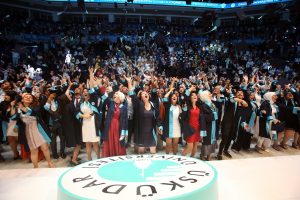 Üsküdar Üniversitesi’nin 2018-2019 Akademik Yılı Mezuniyet Töreni’nde ön lisans, lisans
