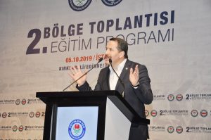 Eğitim-Bir-Sen’in sendika üyelerine yönelik düzenlediği 2. Bölge Toplantısı’na katılan Memur-Sen