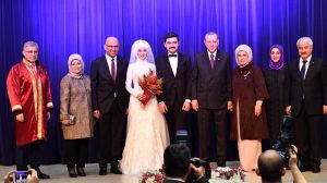 Cumhurbaşkanı Recep Tayyip Erdoğan, Üsküdar’da Öznur Hacıosmanoğlu ile Hamza Gedikoğlu’nun