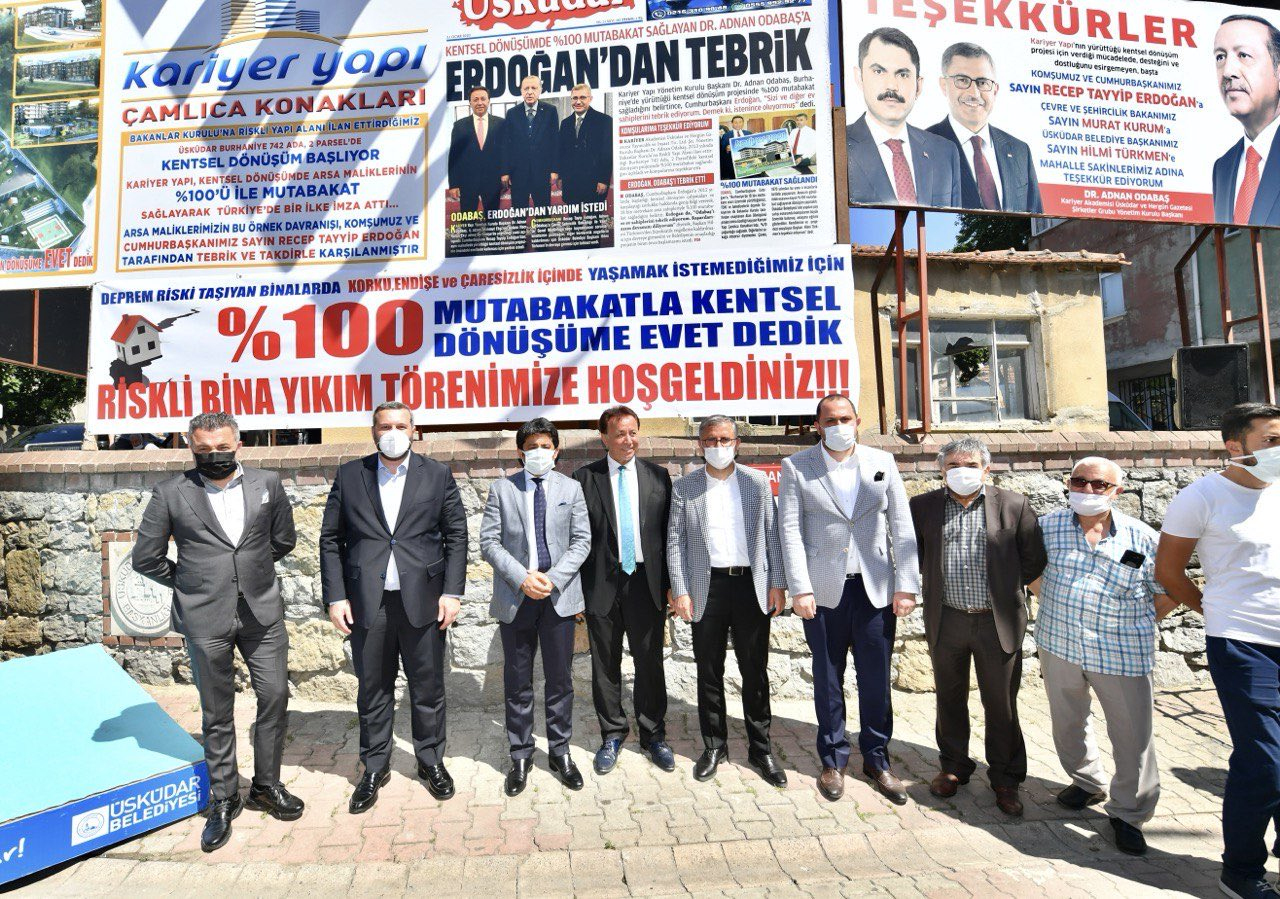 Türkiye’de ilk Riskli Yapı Alanı projesini 2013 yılında Bakanlar Kurulu’na