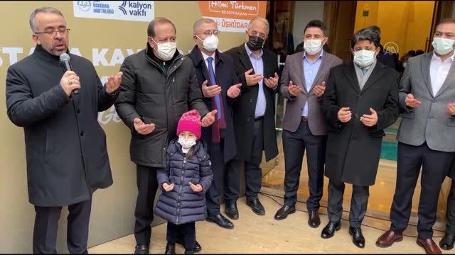 Üsküdar’da yer alan ve yenilenme çalışmaları tamamlanan Mustafa Kavsar Baba