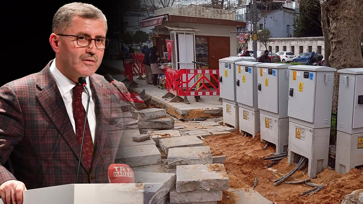 Üsküdar’da gazi Rıfat Aslan’ın işlettiği, Üsküdar Belediyesi’nin 9 aydır elektrik vermediği