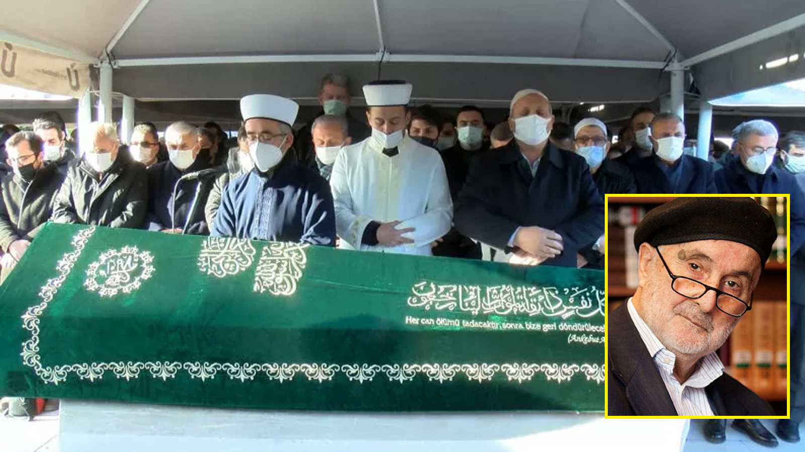 Hekimoğlu İsmail ismiyle tanınan Yazar Ömer Okçu, Marmara İlahiyat Camii’nde düzenlenen