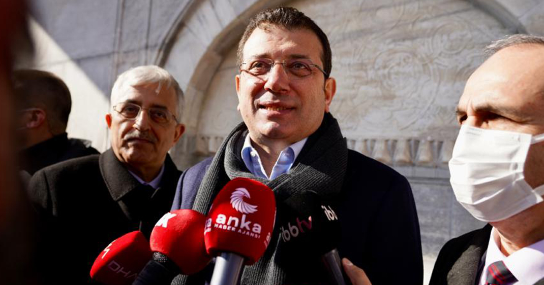 İstanbul Büyükşehir Belediye (İBB) Başkanı Ekrem İmamoğlu, İSKİ tarafından restore