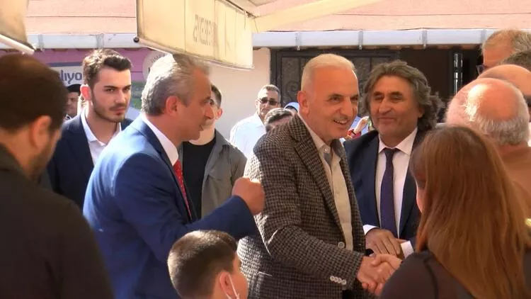 Ümraniye’de yapılacak olan Kazım Karabekir Cemevi inşaatı için temel atma