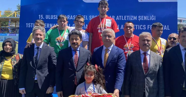 Üsküdar’da düzenlenen 15. Uluslararası Özel Sporcular Atletizm Şenliği, 3 ülkeden,