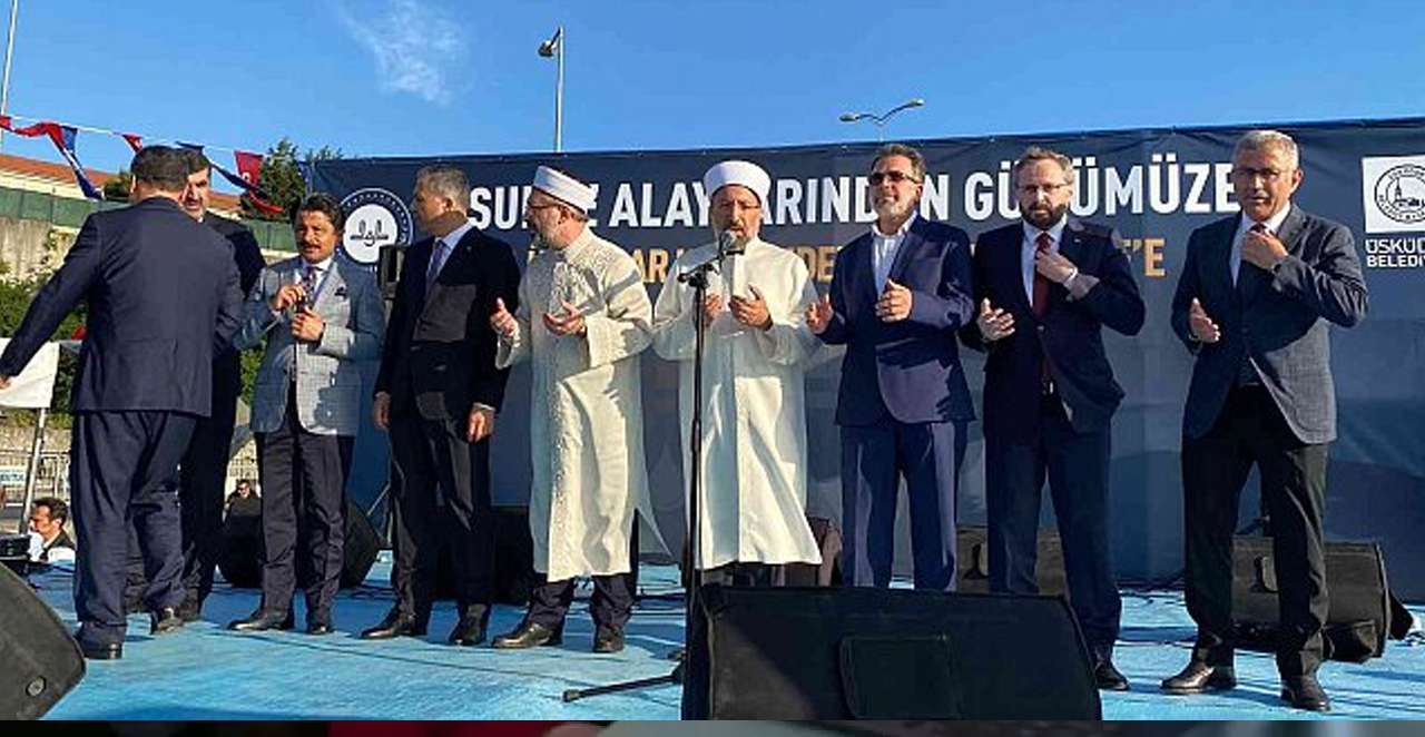Diyanet İşleri Başkanlığı tarafından organize edilen 2022 yılının İstanbul'daki ilk