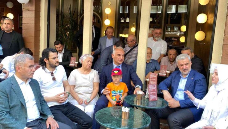 KÜLTÜR ve Turizm Bakanı Mehmet Nuri Ersoy AK Parti İstanbul