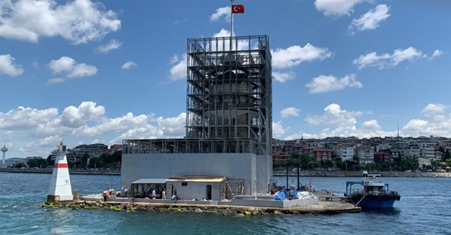 Sosyal medyada Kız Kulesi'nin yıkıldığına yönelik paylaşımlar üzerine Kültür Varlıkları