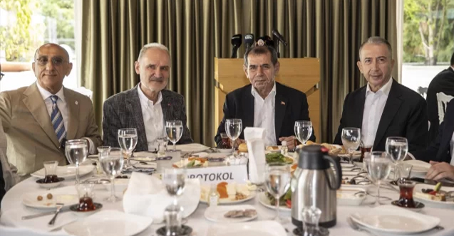 Galatasaray Kulübü Başkanı Dursun Özbek'in konuşması İstanbul Ticaret Odası Başkanı