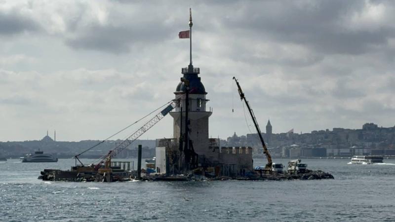Restorasyon çalışmalarında sona gelinen ve mayıs ayında açılması planlanan Üsküdar'daki