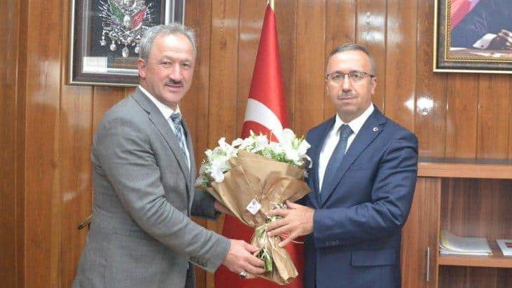 İlçe Milli Eğitim Müdürü Sinan Aydın'ın dün Eskişehir İl Milli