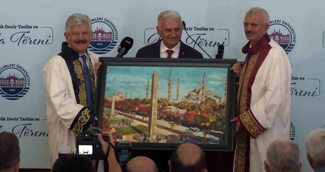 Sağlık Bilimleri Üniversitesi Rektörü Erdöl, görevi Prof. Dr. Aydın'a devretti