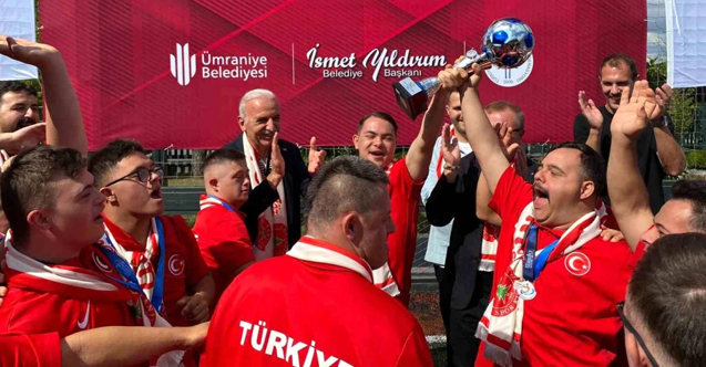 Down Sendromlu Futsal Milli Takımı, İtalya'da oynanan Avrupa şampiyonasının finalinde